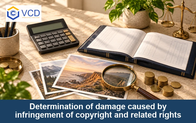 Determination of damage caused by infringement of copyright and related rights