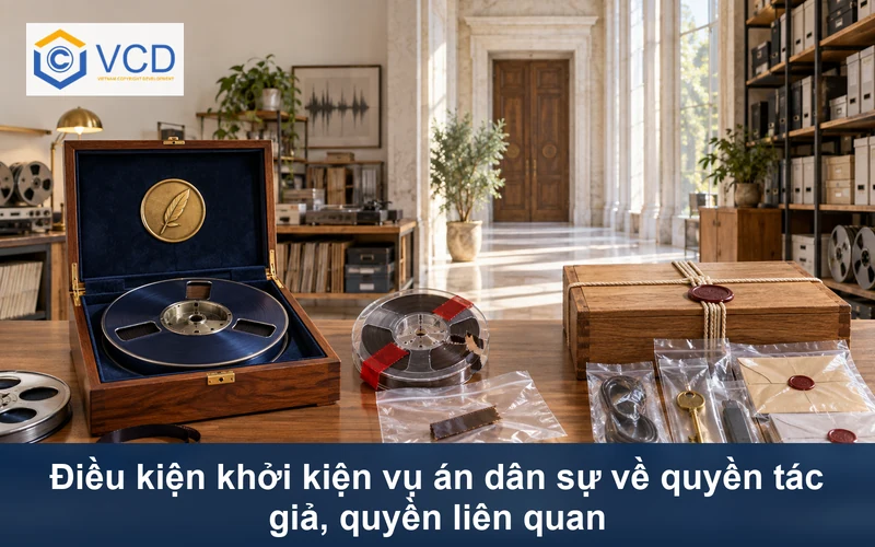 Băng ghi âm gốc, bản sao bị niêm phong và bộ vật chứng chuẩn bị khởi kiện