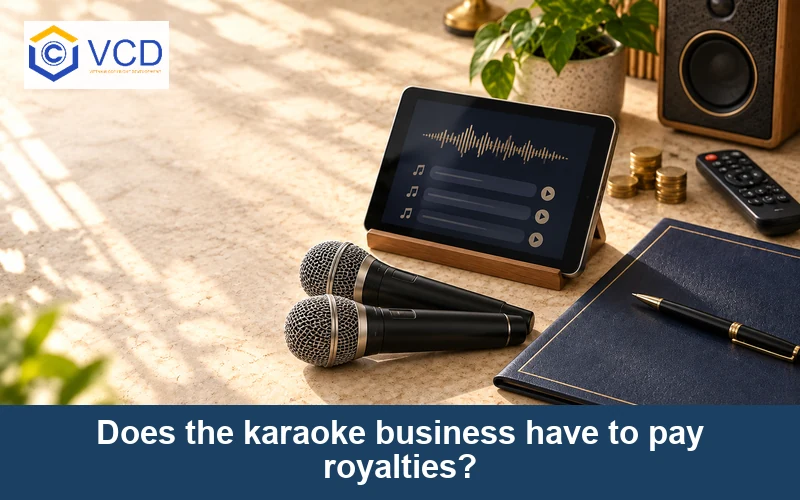 Does the karaoke business have to pay royalties?