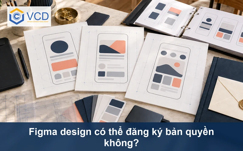 Các bản in giao diện ứng dụng cạnh bảng vẽ, lưới căn chỉnh, bảng màu, SSD và hồ sơ bản quyền