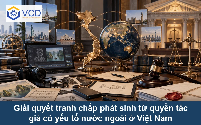 Giải quyết tranh chấp phát sinh từ quyền tác giả có yếu tố nước ngoài ở Việt Nam