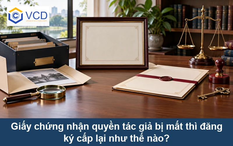Giấy chứng nhận quyền tác giả bị mất thì đăng ký cấp lại như thế nào?