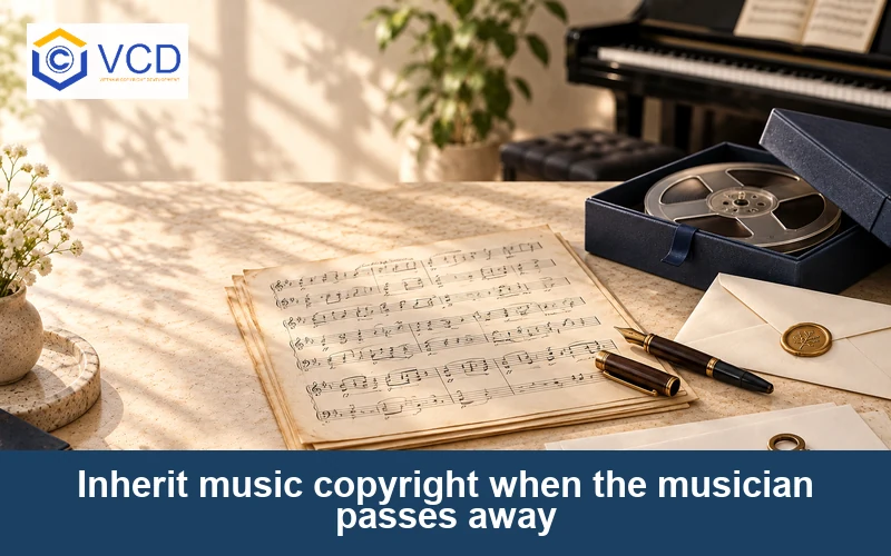 Inherit music copyright when the musician passes away