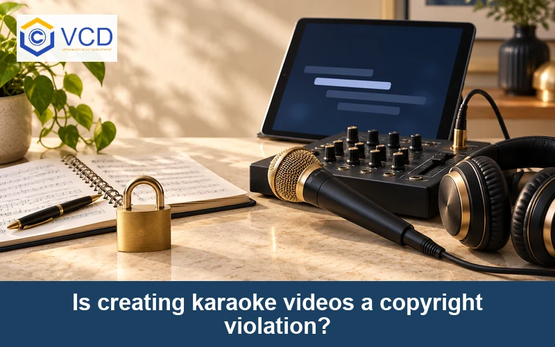 Is creating karaoke videos a copyright violation?