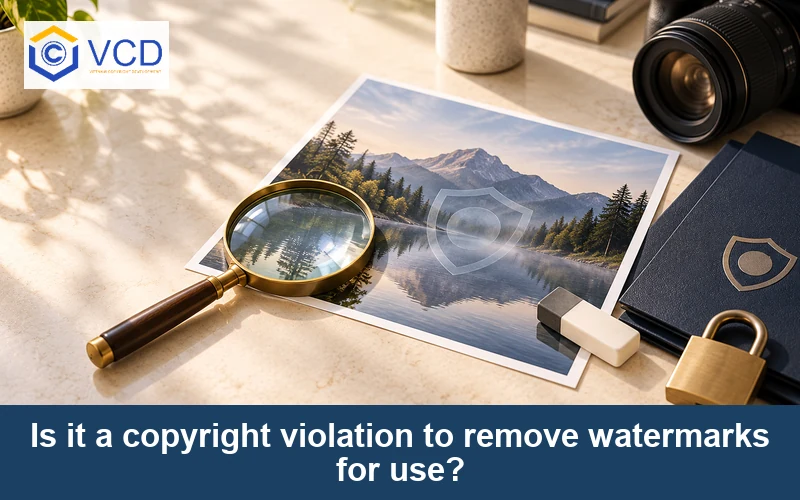 Is it a copyright violation to remove watermarks for use?