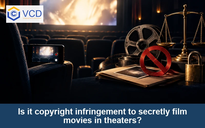 Is it copyright infringement to secretly film movies in theaters?