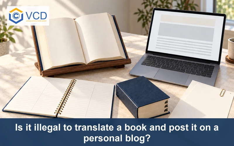 Original book, translation notebook, dictionary, blank blog and permission agreement