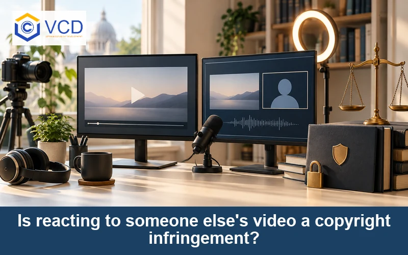 Is reacting to someone else's video a copyright infringement?