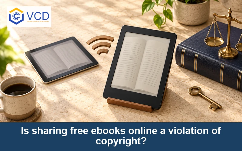 Is sharing free ebooks online a violation of copyright?