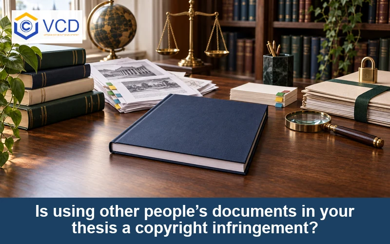 Is using other people’s documents in your thesis a copyright infringement?