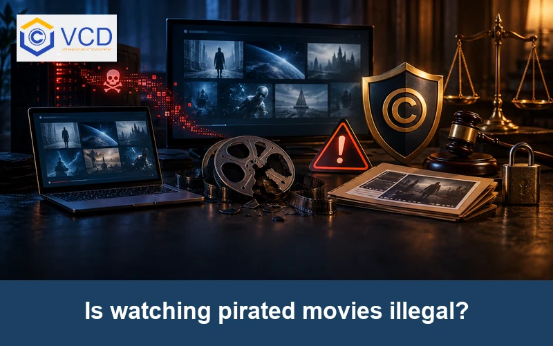 Is watching pirated movies illegal?