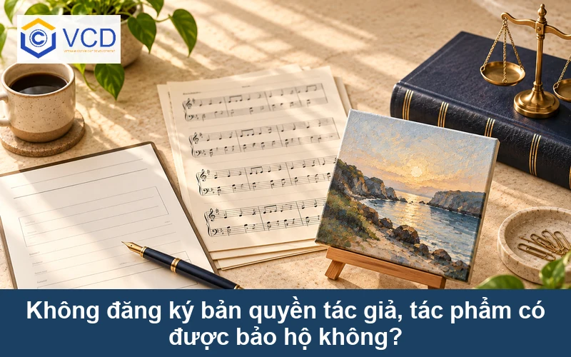 Không đăng ký bản quyền tác giả, tác phẩm có được bảo hộ không?