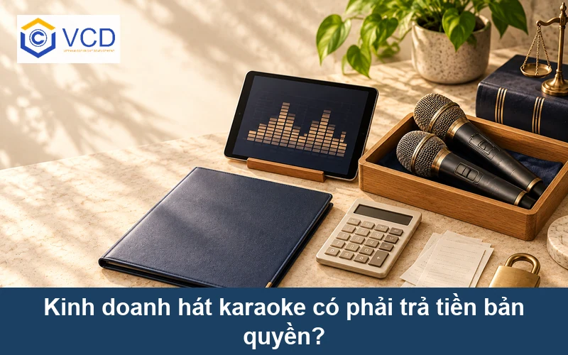 Kinh doanh hát karaoke có phải trả tiền bản quyền?