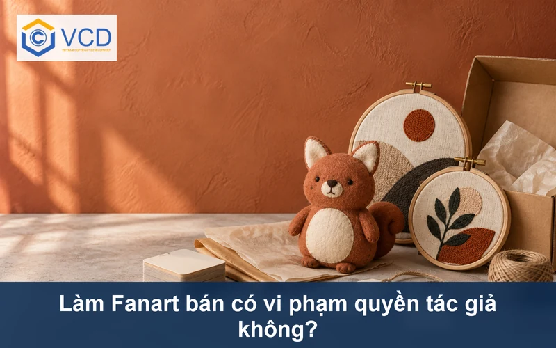 Đồ thủ công hình thú nguyên bản và tranh thêu được đóng gói bán kèm thẻ giá trắng