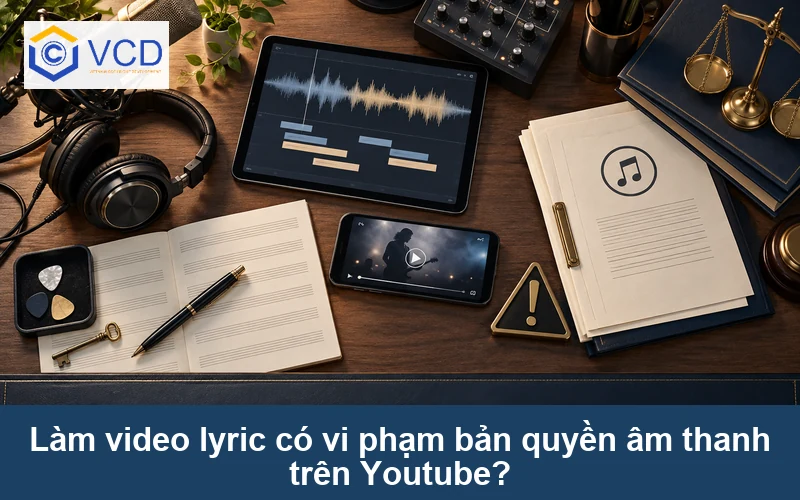Làm video lyric có vi phạm bản quyền âm thanh trên Youtube?