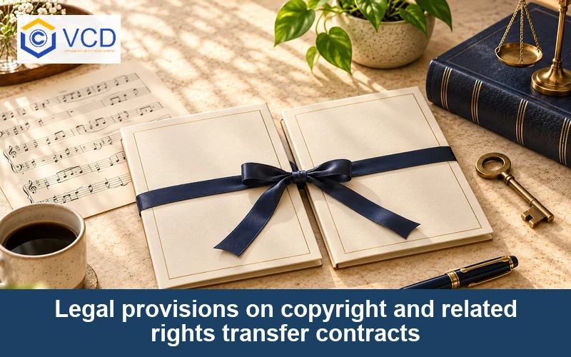 Legal provisions on copyright and related rights transfer contracts