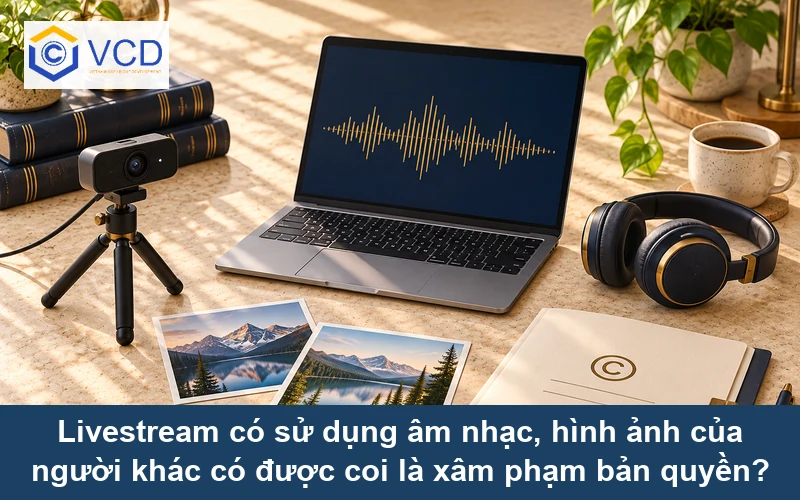 Livestream có sử dụng âm nhạc, hình ảnh của người khác có được coi là xâm phạm bản quyền?