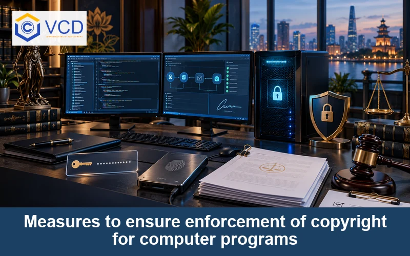 Measures to ensure enforcement of copyright for computer programs