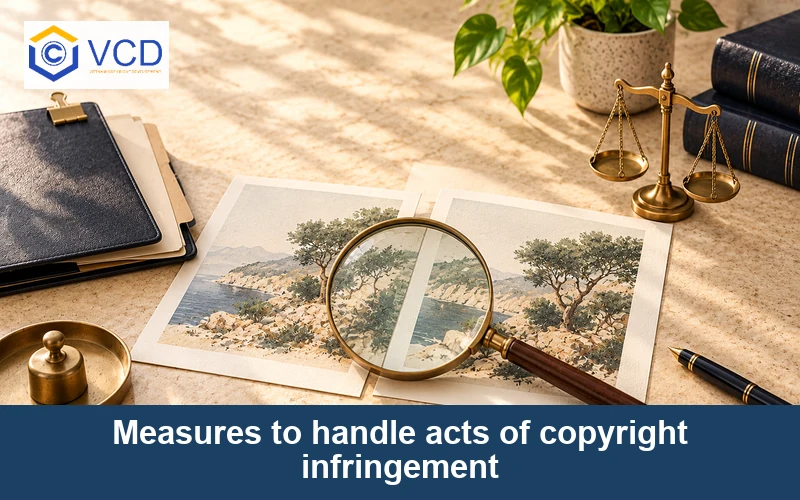 Measures to handle acts of copyright infringement