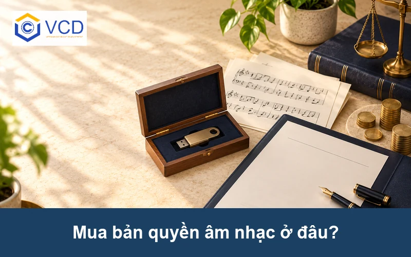Mua bản quyền âm nhạc ở đâu?