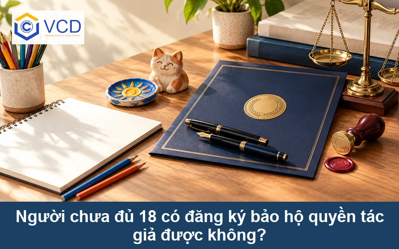 Người chưa đủ 18 có đăng ký bảo hộ quyền tác giả được không?
