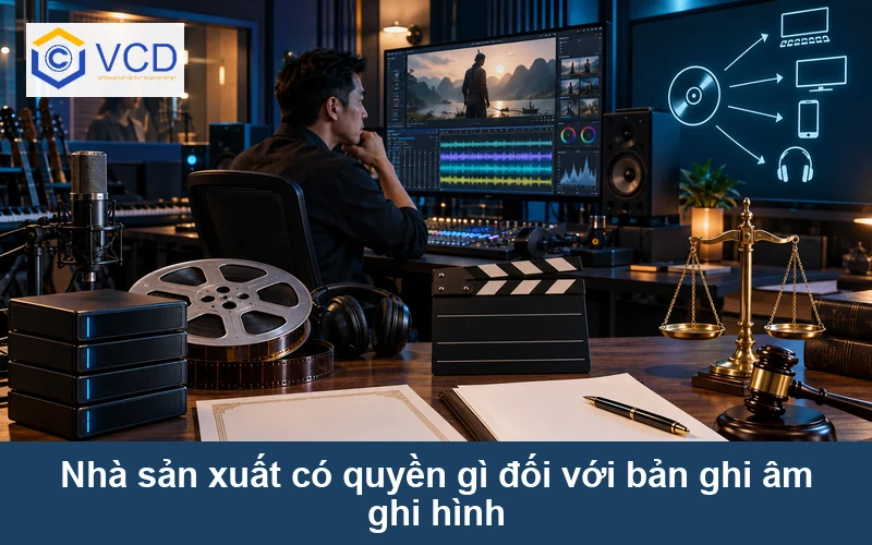 Nhà sản xuất có quyền gì đối với bản ghi âm ghi hình