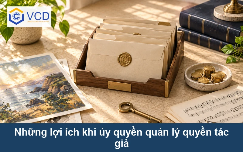 Những lợi ích khi ủy quyền quản lý quyền tác giả