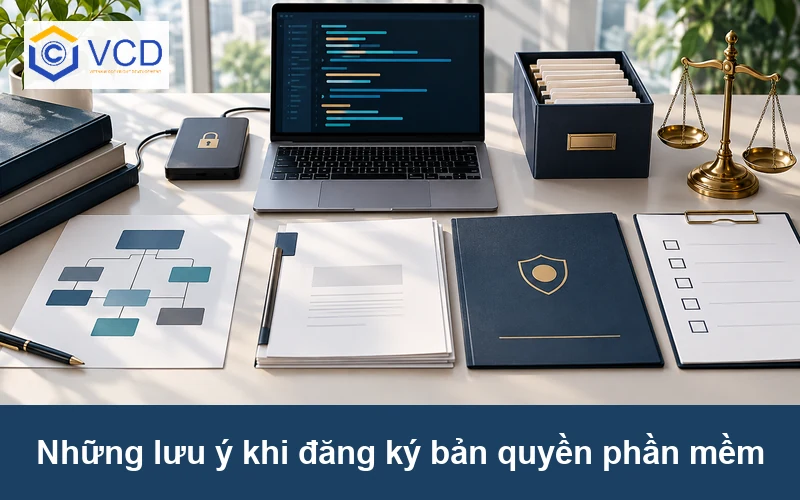 Những lưu ý khi đăng ký bản quyền phần mềm