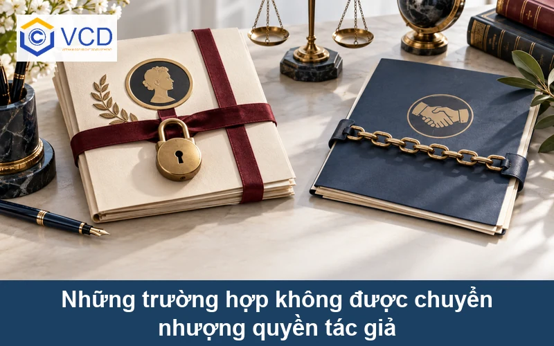 Những trường hợp không được chuyển nhượng quyền tác giả