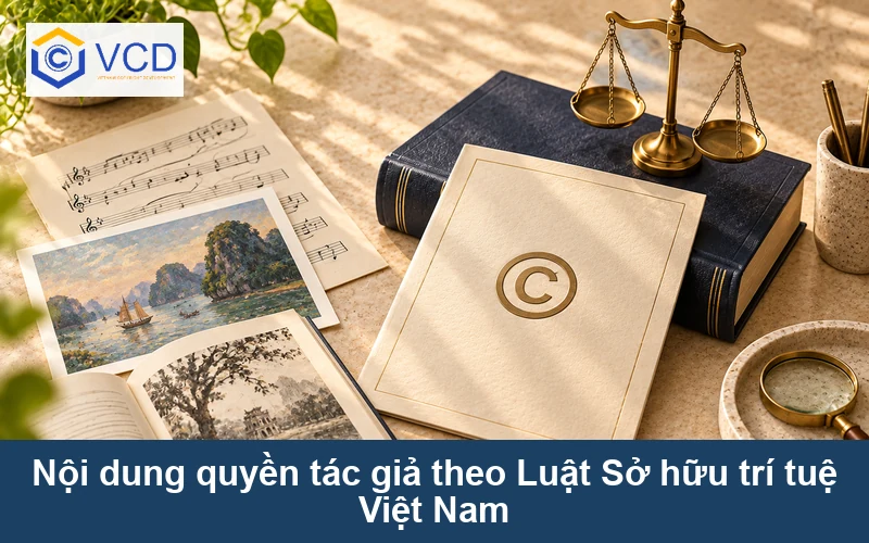 Nội dung quyền tác giả theo Luật Sở hữu trí tuệ Việt Nam