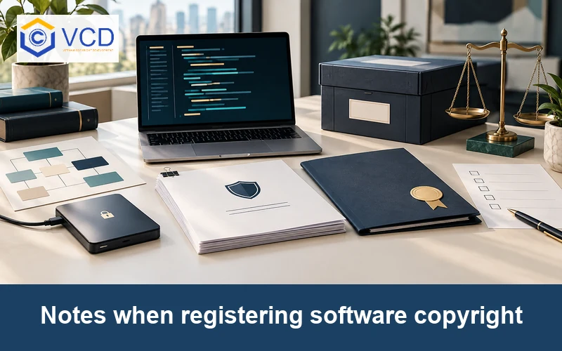 Notes when registering software copyright