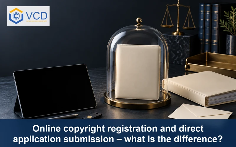Blank tablet and paper application folder leading to one protected portfolio