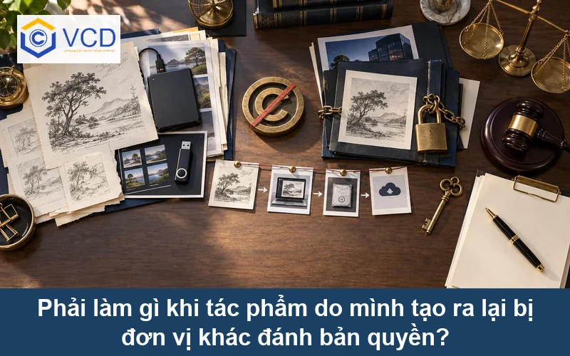 Phải làm gì khi tác phẩm do mình tạo ra lại bị đơn vị khác đánh bản quyền?