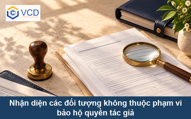 Nhận diện các đối tượng không thuộc phạm vi bảo hộ quyền tác giả