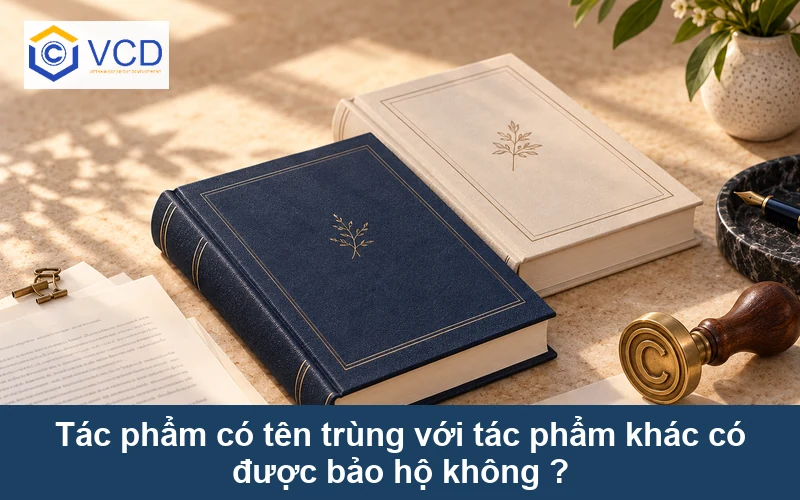Tác phẩm có tên trùng với tác phẩm khác có được bảo hộ không ?