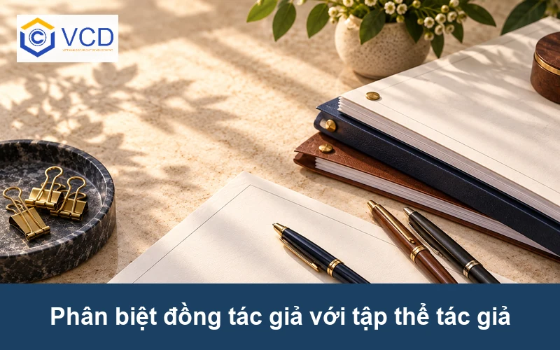 Phân biệt đồng tác giả với tập thể tác giả