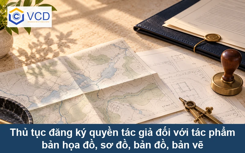 Thủ tục đăng ký quyền tác giả đối với tác phẩm bản họa đồ, sơ đồ, bản đồ, bản vẽ