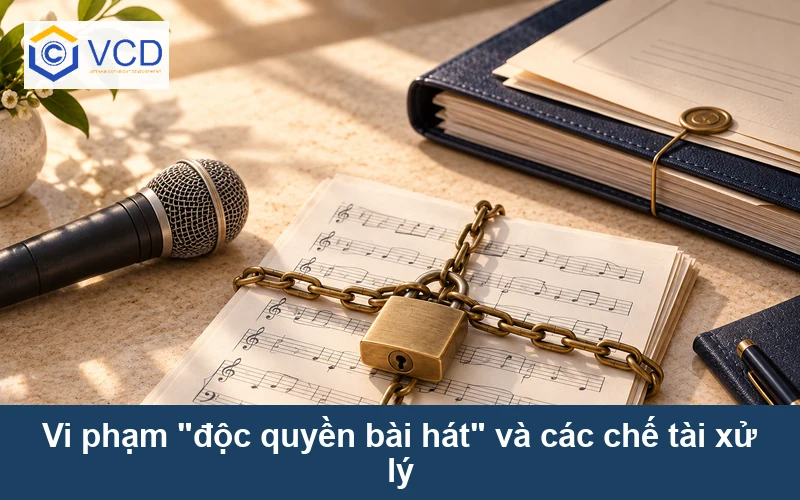 Vi phạm "độc quyền bài hát" và các chế tài xử lý