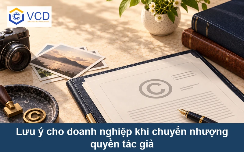 Lưu ý cho doanh nghiệp khi chuyển nhượng quyền tác giả