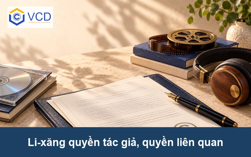 Li-xăng quyền tác giả, quyền liên quan