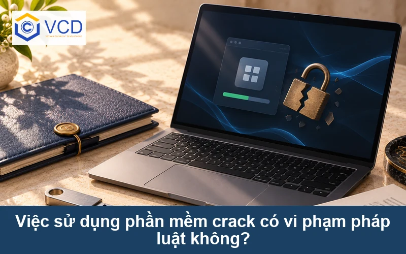 Việc sử dụng phần mềm crack có vi phạm pháp luật không?