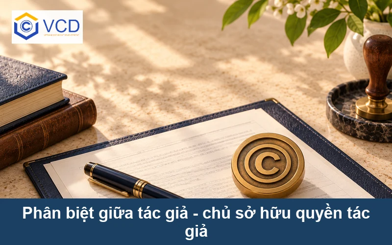 Phân biệt giữa tác giả - chủ sở hữu quyền tác giả