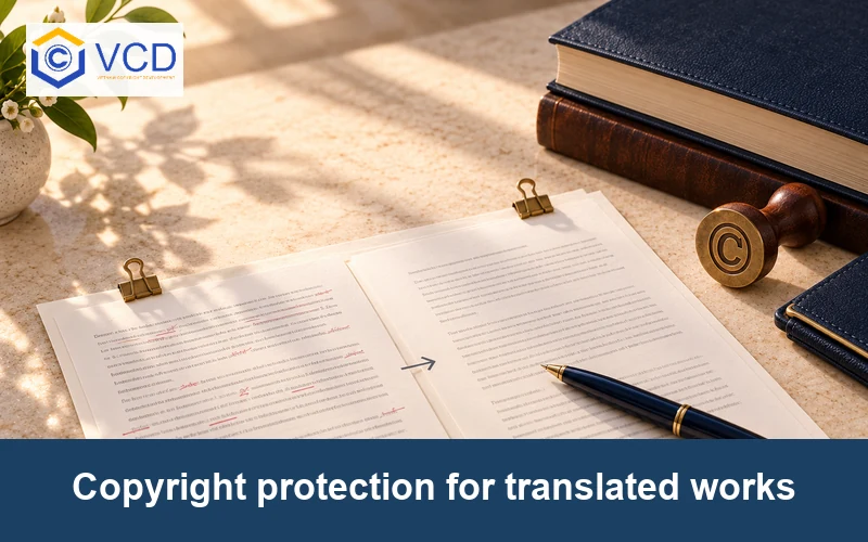 Copyright protection for translated works