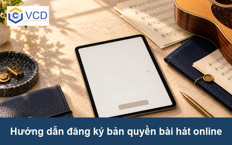 Hướng dẫn đăng ký bản quyền bài hát online