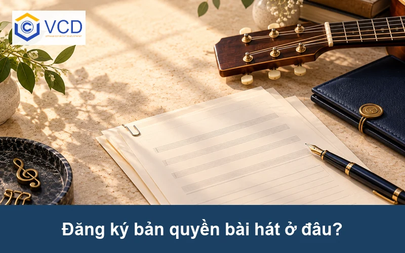 Đăng ký bản quyền bài hát ở đâu?