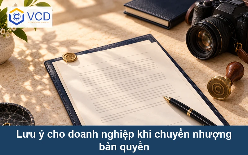 Lưu ý cho doanh nghiệp khi chuyển nhượng bản quyền