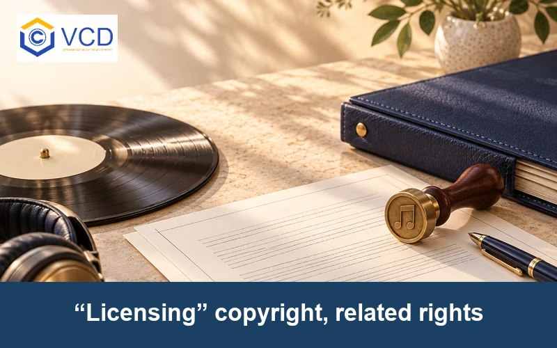 “Licensing” copyright, related rights