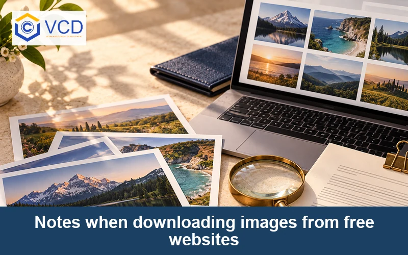 Notes when downloading images from free websites