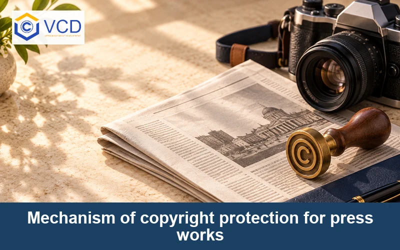 Mechanism of copyright protection for press works