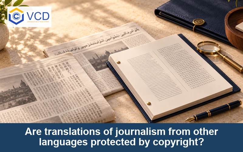 Are translations of journalism from other languages protected by copyright?